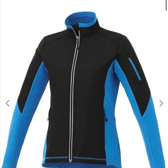 Elevate Ford Women's Olympic Blue Sonoma Hybrid Knit Jacket Size Small - Picture 1 of 16